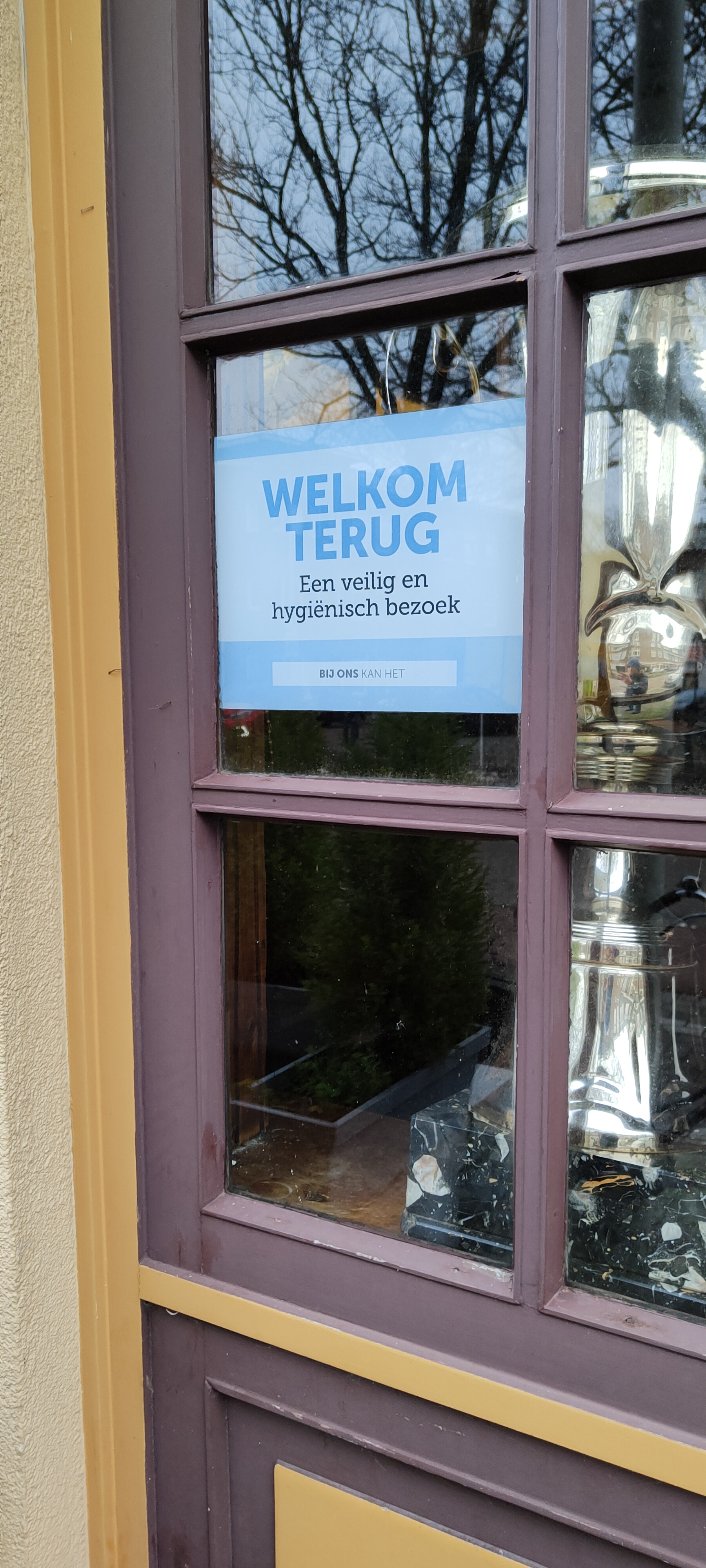 WELKOM TERUG